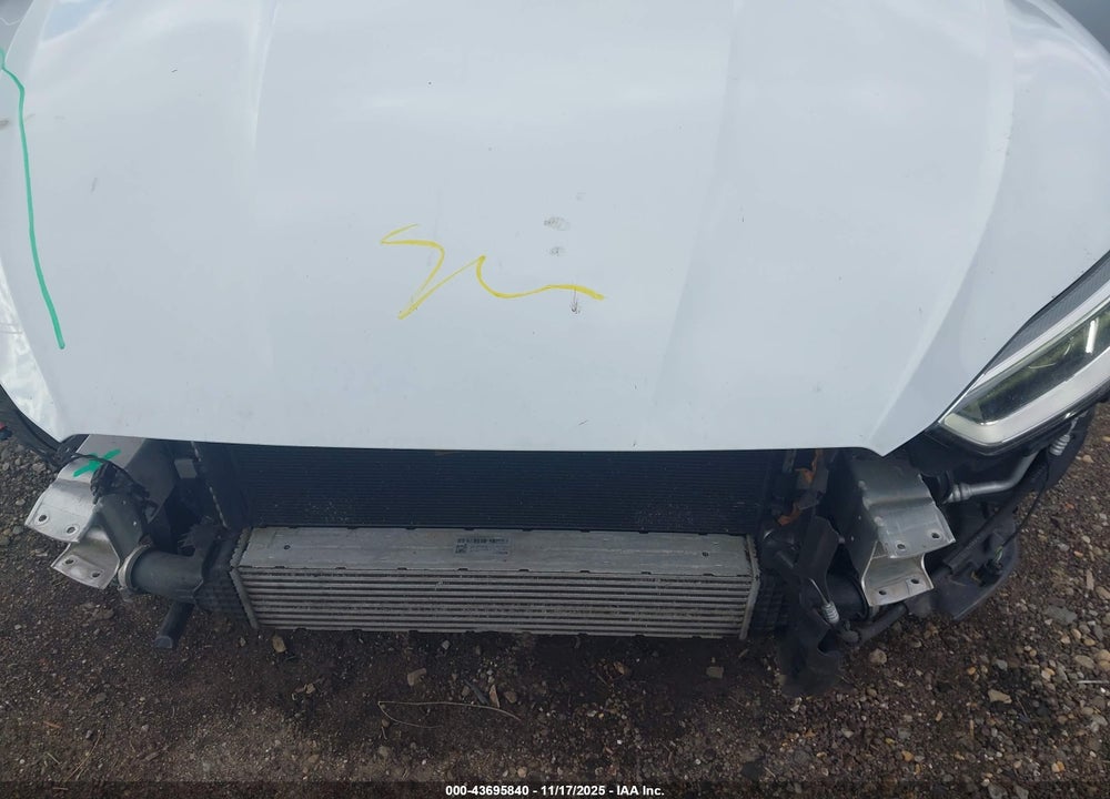 2019 AUDI A5 45 PREMIUM VIN: WAUENCF55KA006253