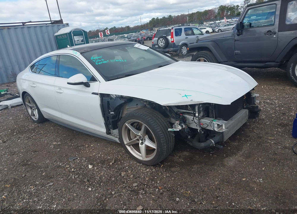 2019 AUDI A5 45 PREMIUM VIN: WAUENCF55KA006253