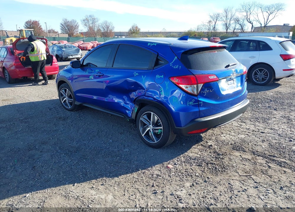 2022 HONDA HR-V AWD EX VIN: 3CZRU6H56NM713708