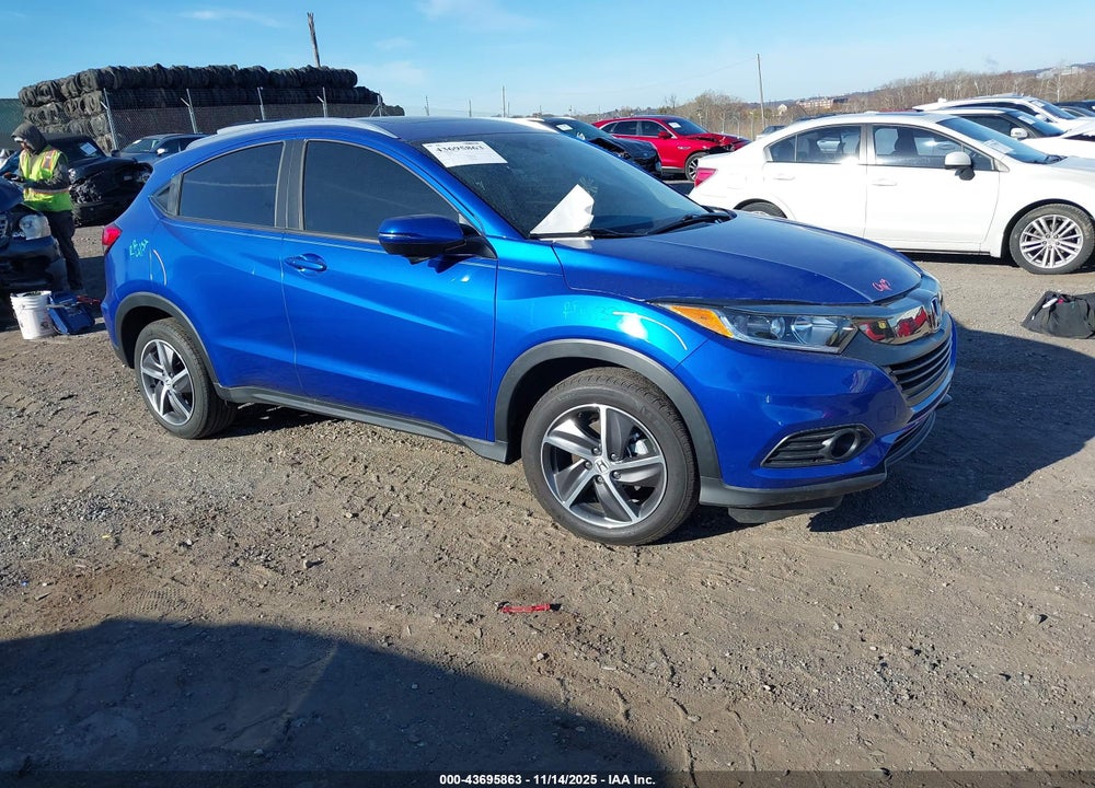2022 HONDA HR-V AWD EX VIN: 3CZRU6H56NM713708
