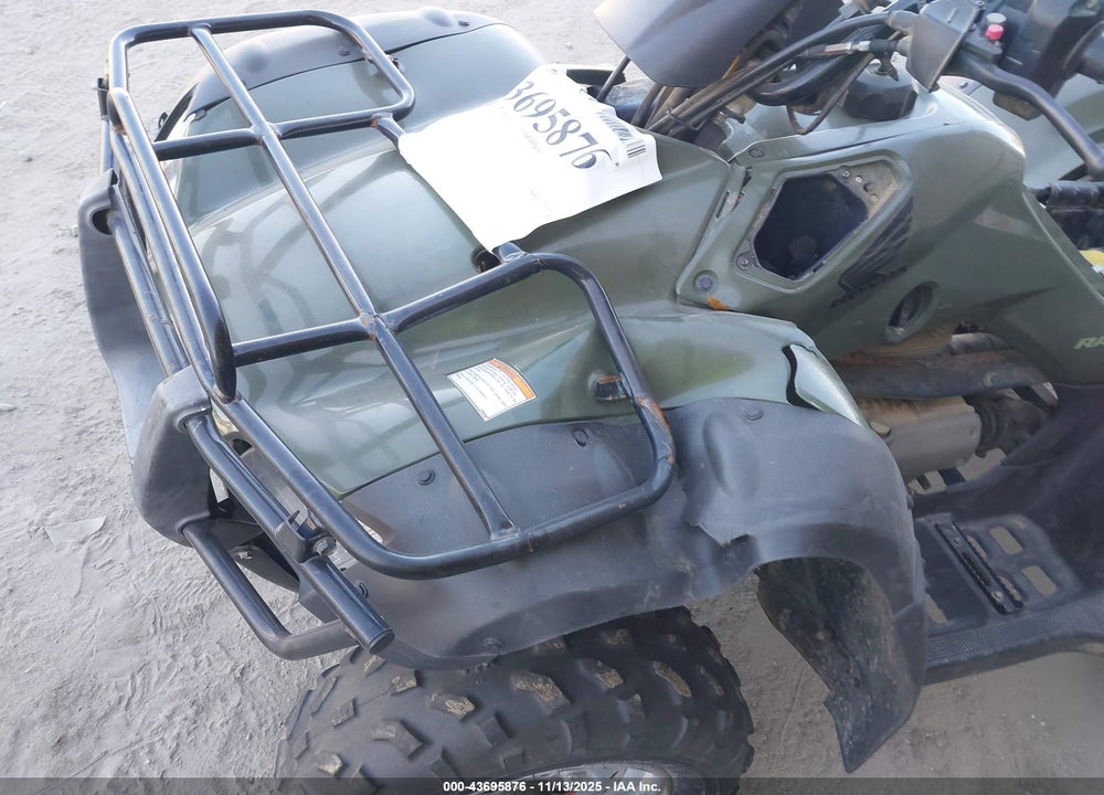 2005 HONDA TRX350 TE VIN: 1HFTE244354415701