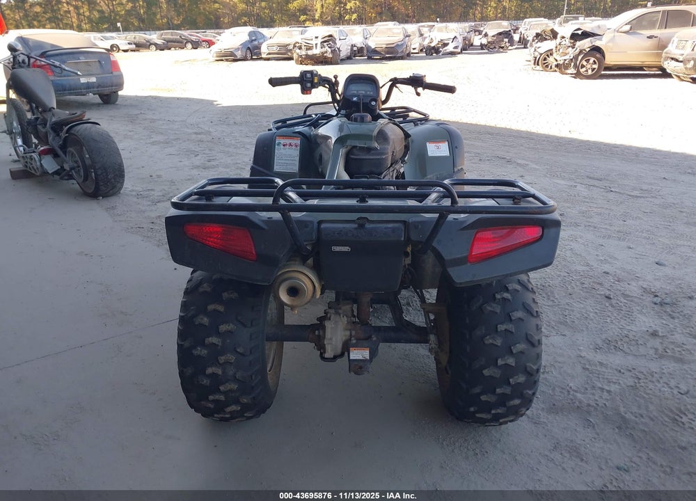 2005 HONDA TRX350 TE VIN: 1HFTE244354415701