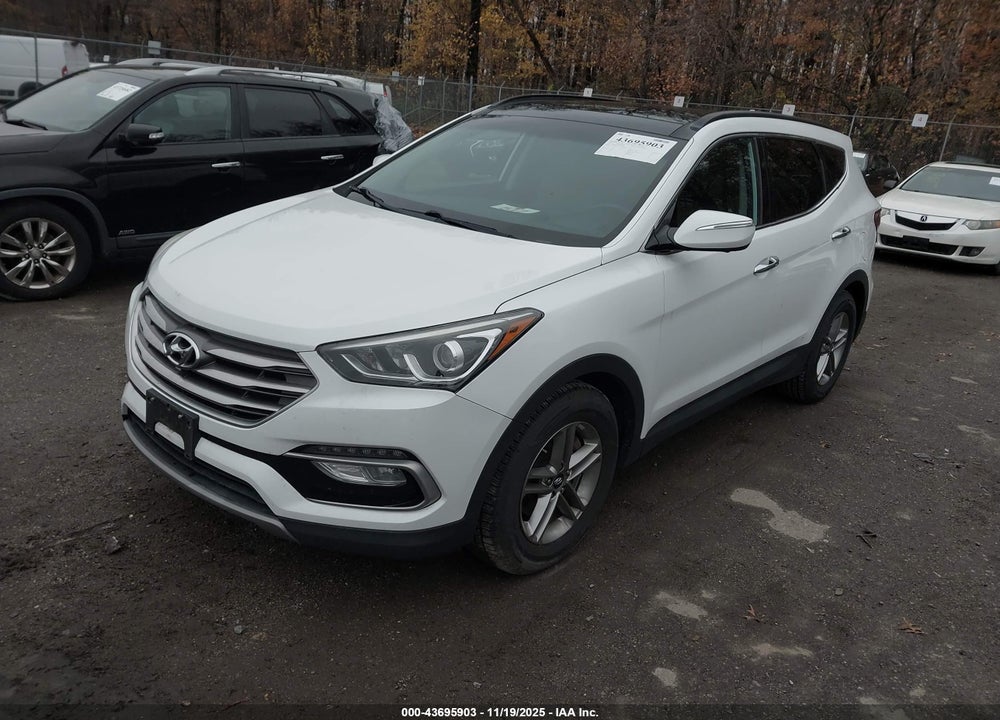 2017 HYUNDAI SANTA FE VIN: 5NMZUDLB4HH034843