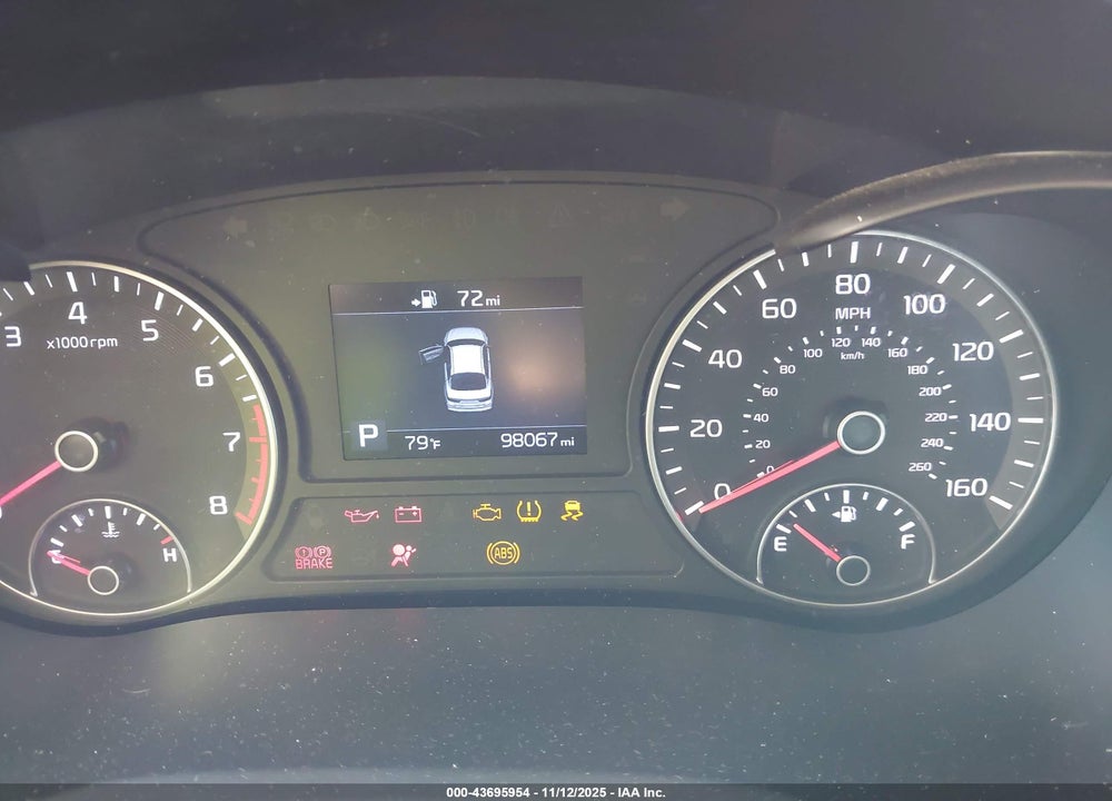 2020 KIA OPTIMA LX VIN: 5XXGT4L37LG425723