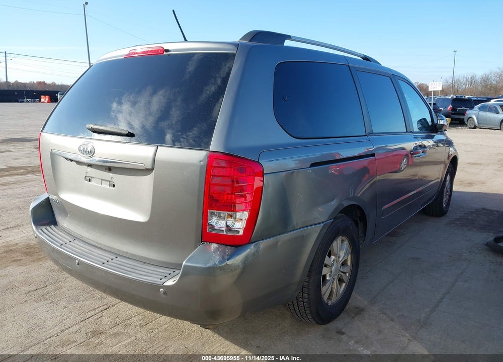 2012 KIA SEDONA LX VIN: KNDMG4C79C6432827