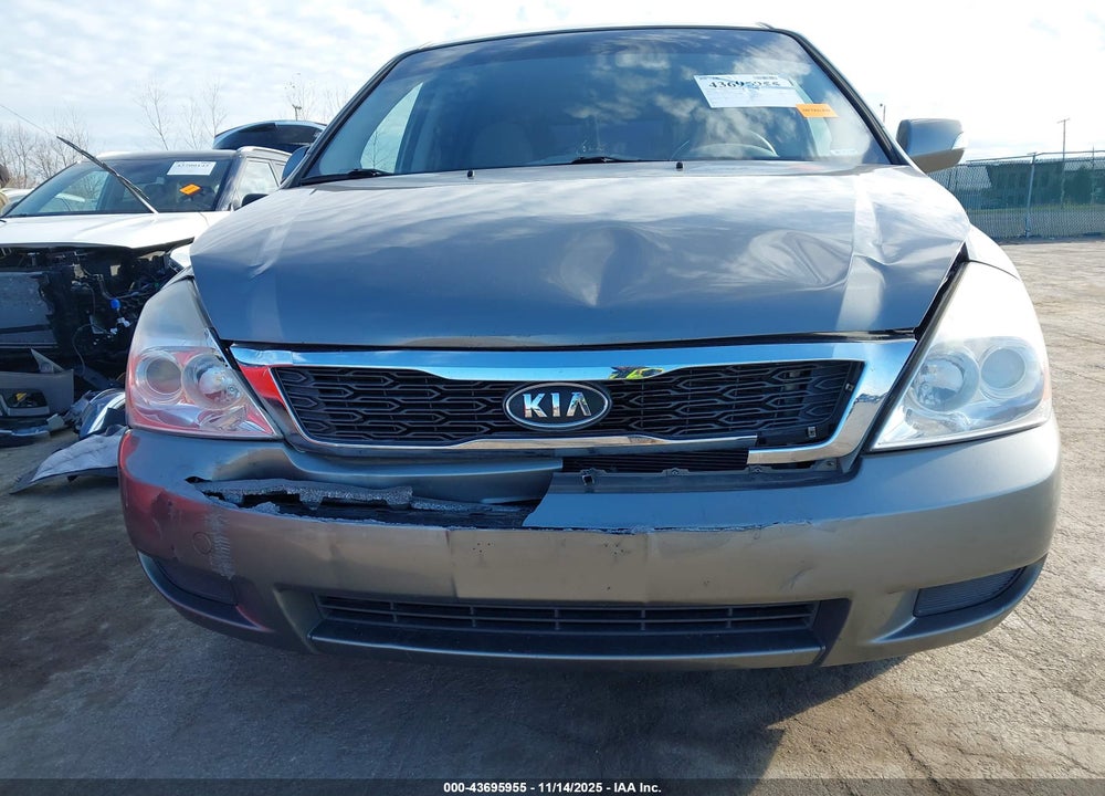 2012 KIA SEDONA LX VIN: KNDMG4C79C6432827