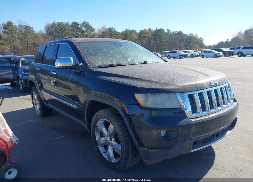 2012 JEEP GRAND CHEROKEE OVERLAND VIN: 1C4RJECT9CC229271