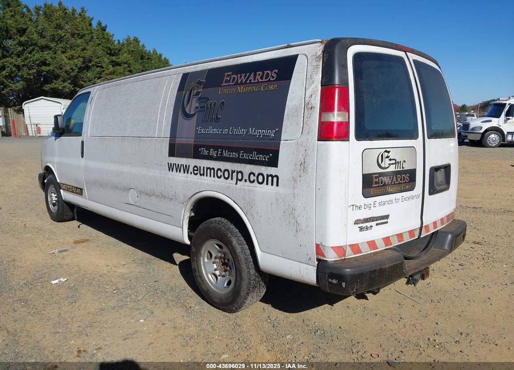 2015 CHEVROLET EXPRESS 3500 WORK VAN VIN: 1GCZGUCF3F1271034