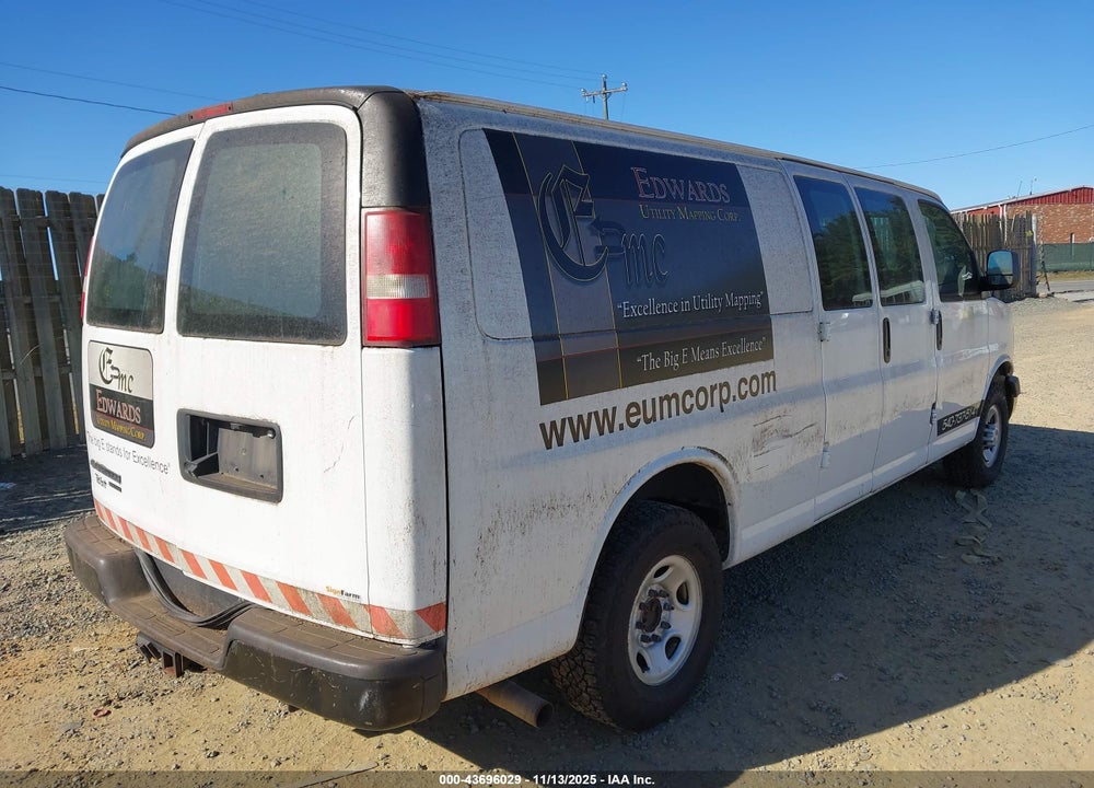 2015 CHEVROLET EXPRESS 3500 WORK VAN VIN: 1GCZGUCF3F1271034