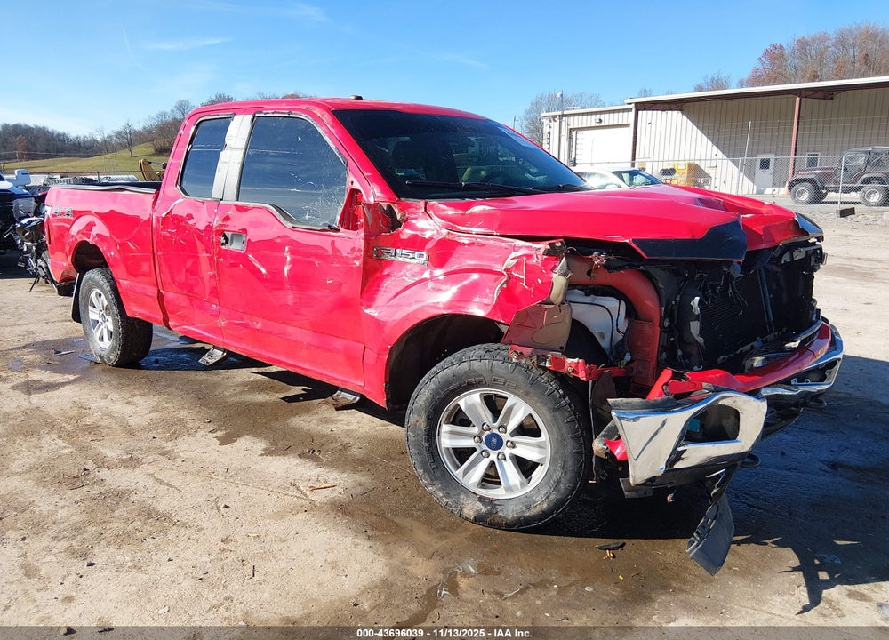 2018 FORD F-150 XL VIN: 1FTEX1EP8JFB10497