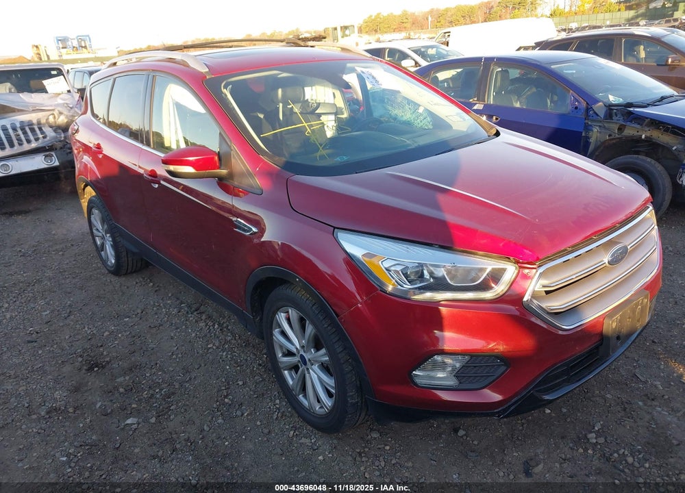 2017 FORD ESCAPE TITANIUM VIN: 1FMCU9J99HUE83393