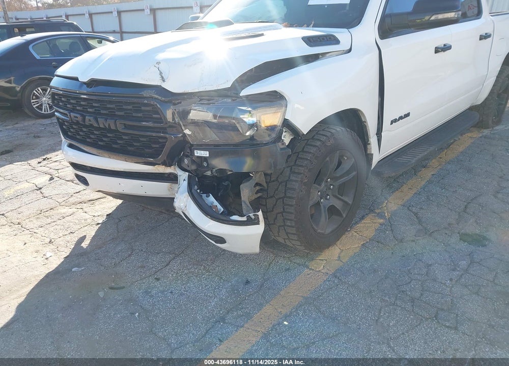 2024 RAM 1500 BIG HORN  4X2 5'7 BOX VIN: 1C6RREFT4RN113260