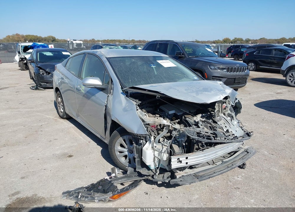 2021 TOYOTA PRIUS LE VIN: JTDKAMFUXM3143825