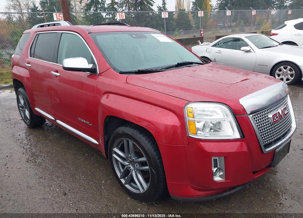 2013 GMC TERRAIN DENALI VIN: 2GKFLZE3XD6228274