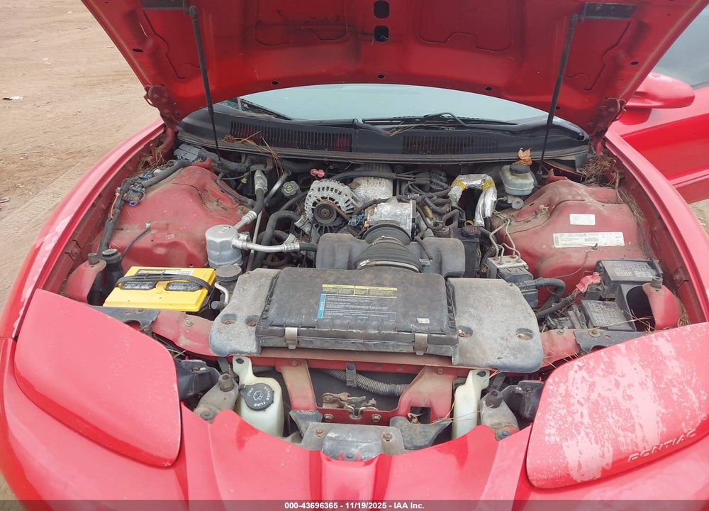 2000 PONTIAC FIREBIRD VIN: 2G2FS22K1Y2164063