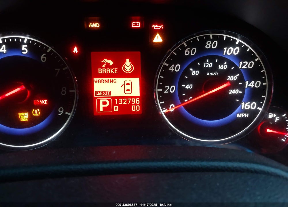 2009 INFINITI G37X VIN: JNKCV61F39M362669