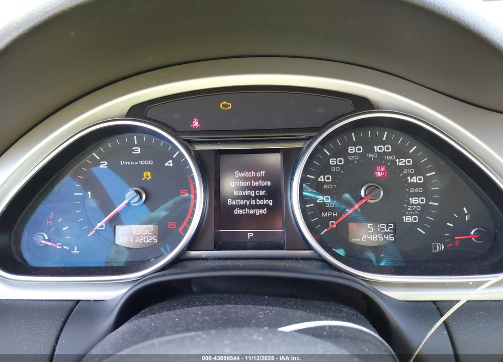 2014 AUDI Q7 3.0 TDI PREMIUM VIN: WA1WMAFE1ED004110