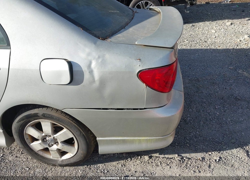 2003 TOYOTA COROLLA S VIN: 1NXBR32E73Z106799