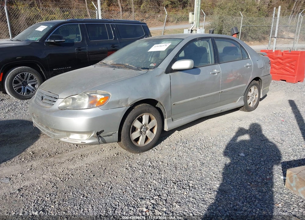 2003 TOYOTA COROLLA S VIN: 1NXBR32E73Z106799