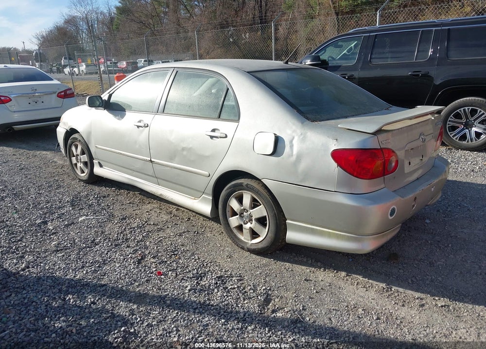 2003 TOYOTA COROLLA S VIN: 1NXBR32E73Z106799