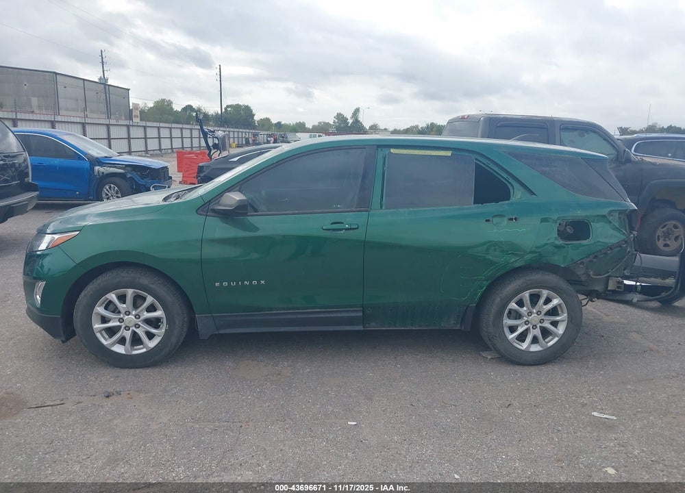 2018 CHEVROLET EQUINOX LS VIN: 2GNAXHEV2J6169391