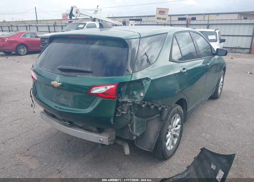 2018 CHEVROLET EQUINOX LS VIN: 2GNAXHEV2J6169391