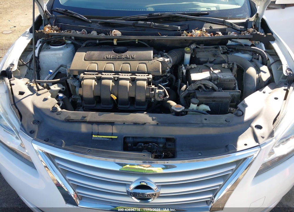 2015 NISSAN SENTRA SV VIN: 3N1AB7AP5FY371322