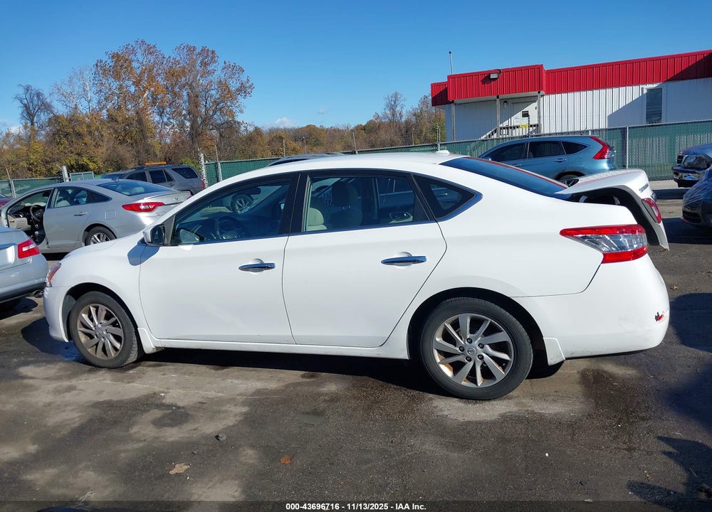 2015 NISSAN SENTRA SV VIN: 3N1AB7AP5FY371322