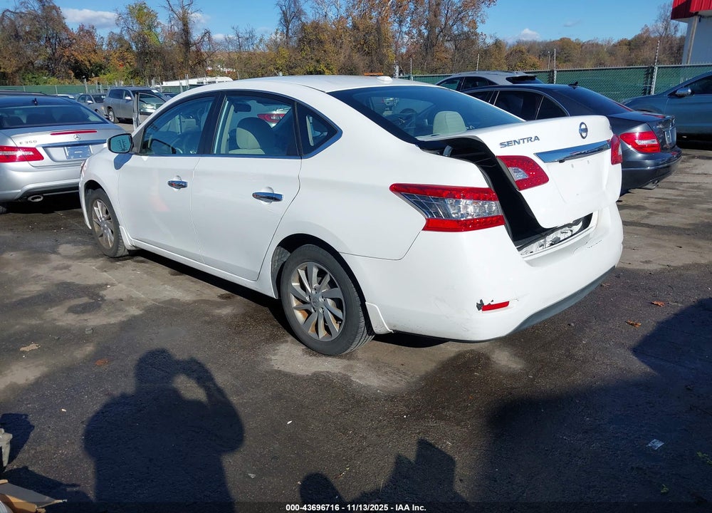 2015 NISSAN SENTRA SV VIN: 3N1AB7AP5FY371322