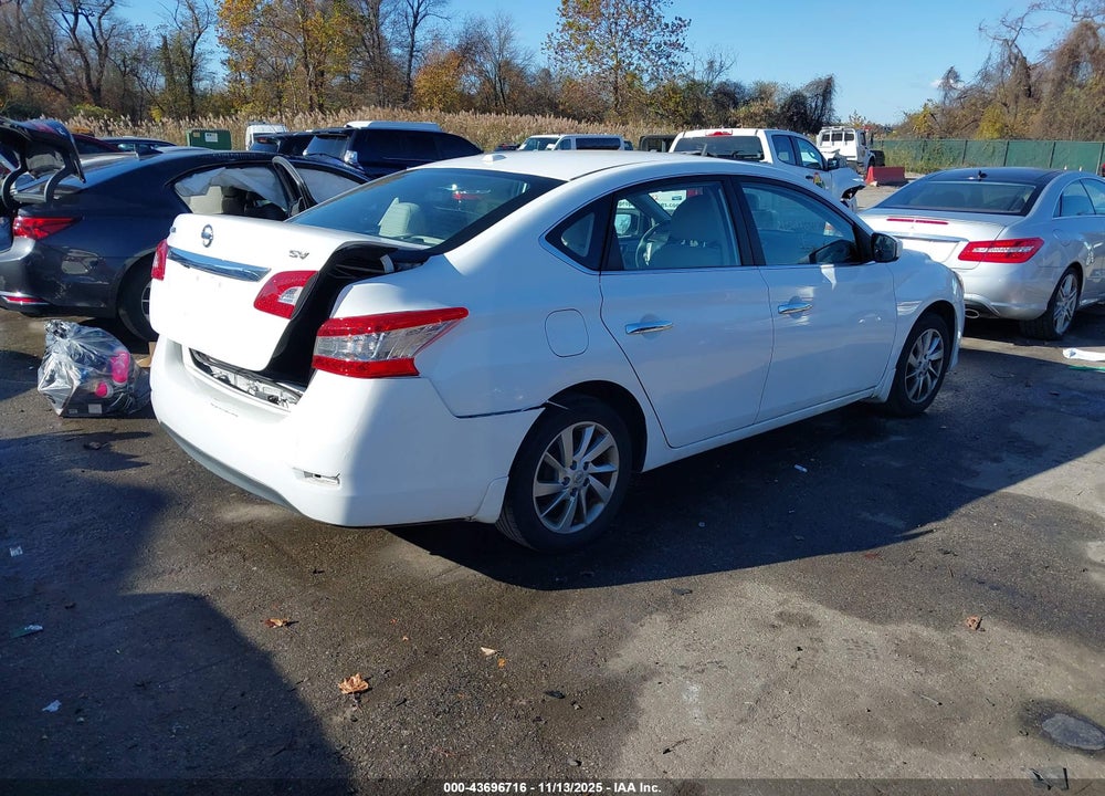 2015 NISSAN SENTRA SV VIN: 3N1AB7AP5FY371322