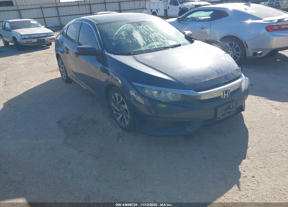 2018 HONDA CIVIC EX VIN: 2HGFC2F74JH509895