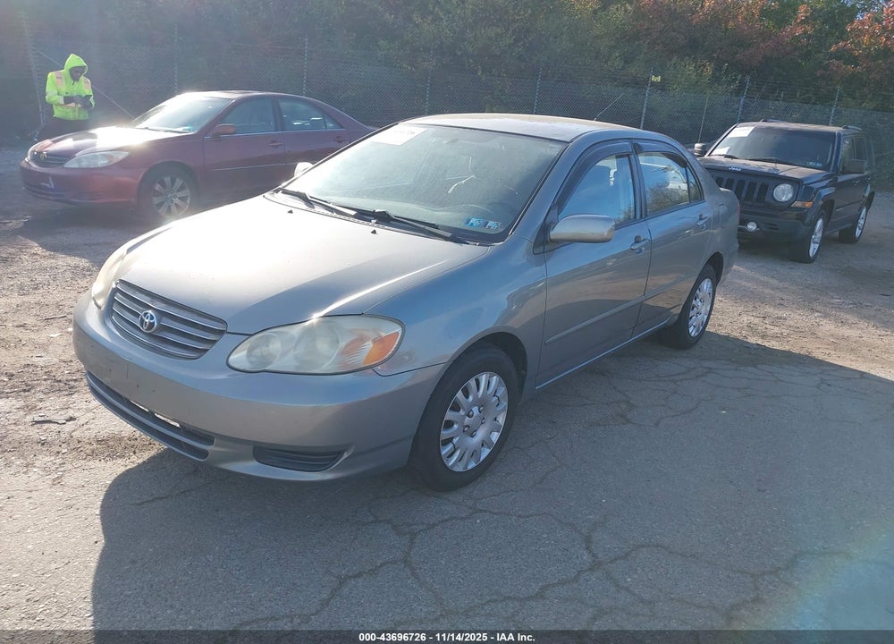 2003 TOYOTA COROLLA LE VIN: JTDBR32E432010354