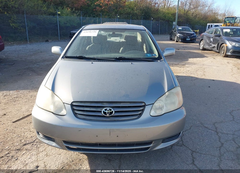 2003 TOYOTA COROLLA LE VIN: JTDBR32E432010354