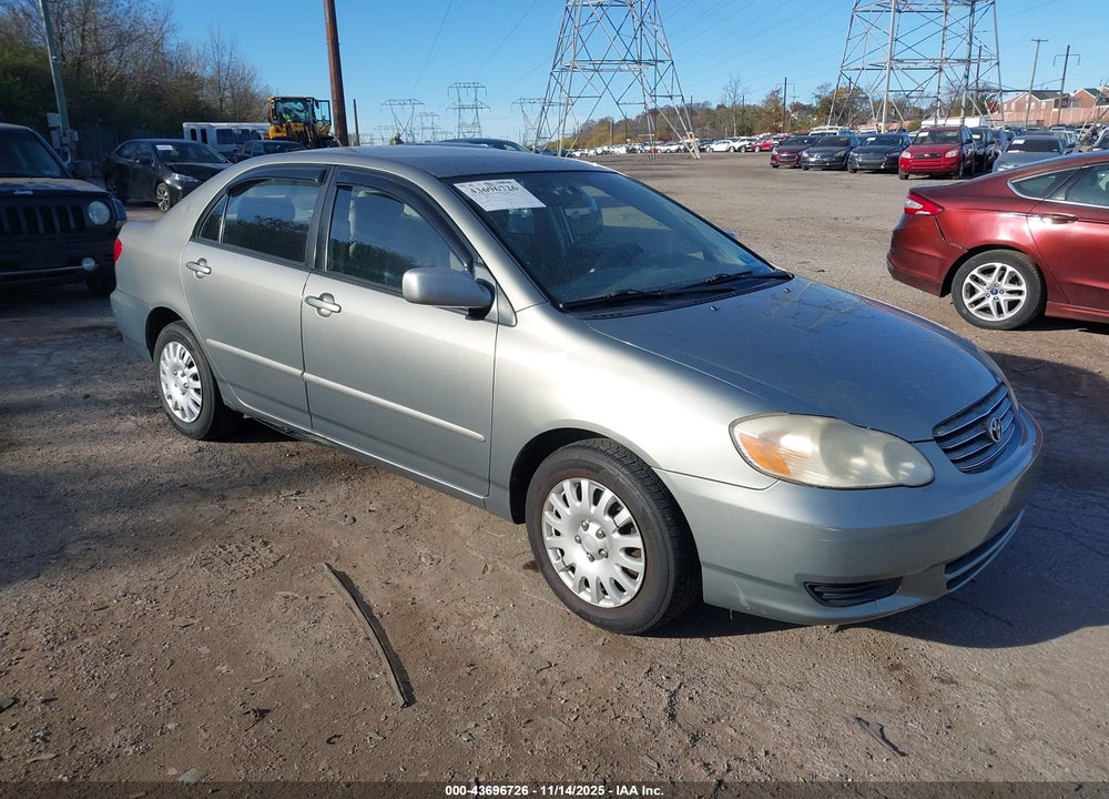 2003 TOYOTA COROLLA LE VIN: JTDBR32E432010354
