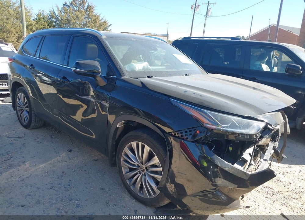 2022 TOYOTA HIGHLANDER PLATINUM VIN: 5TDFZRAHXNS116089