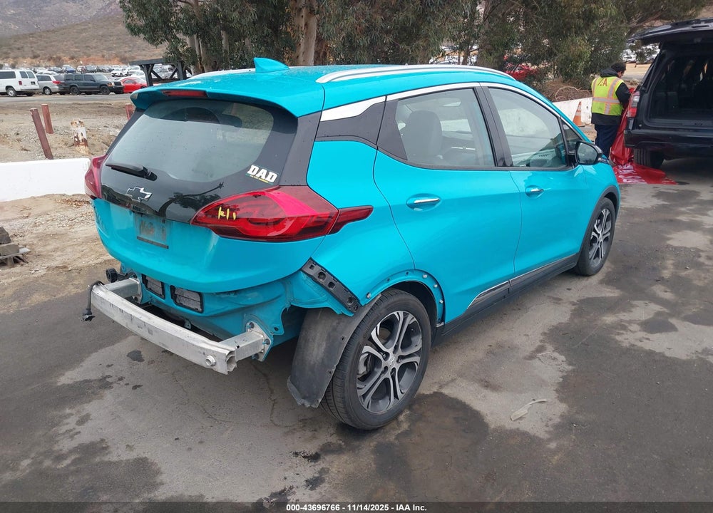 2020 CHEVROLET BOLT EV FWD PREMIER VIN: 1G1FZ6S05L4133181
