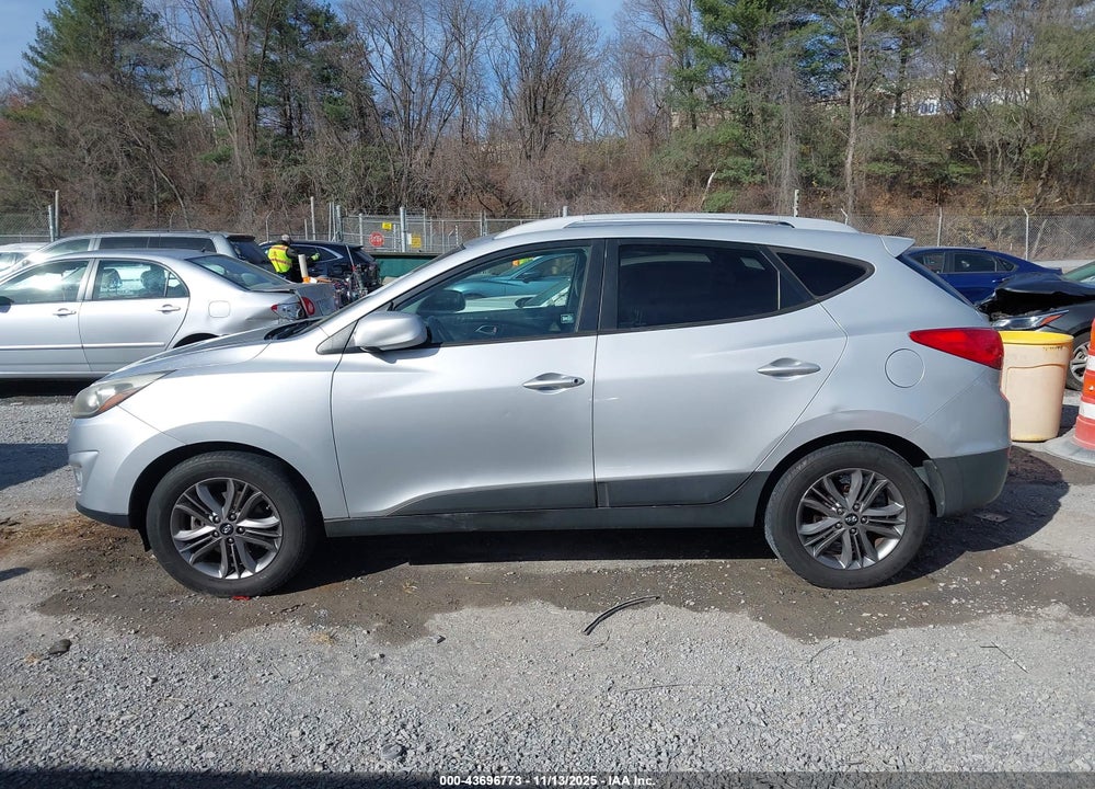 2014 HYUNDAI TUCSON SE VIN: KM8JU3AGXEU880108