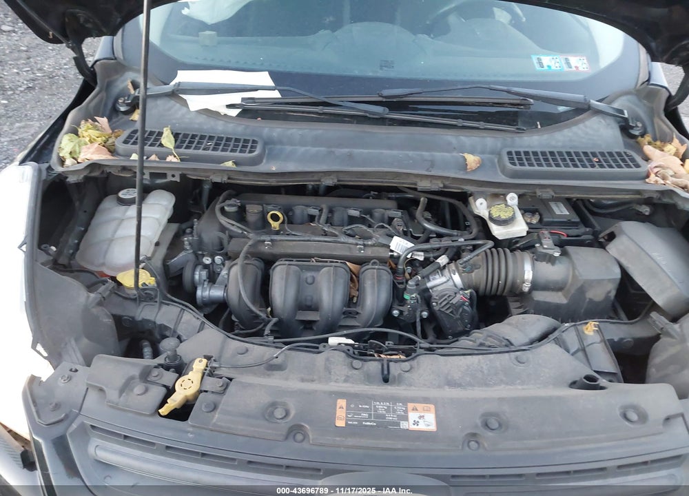 2016 FORD ESCAPE S VIN: 1FMCU0F70GUC36071