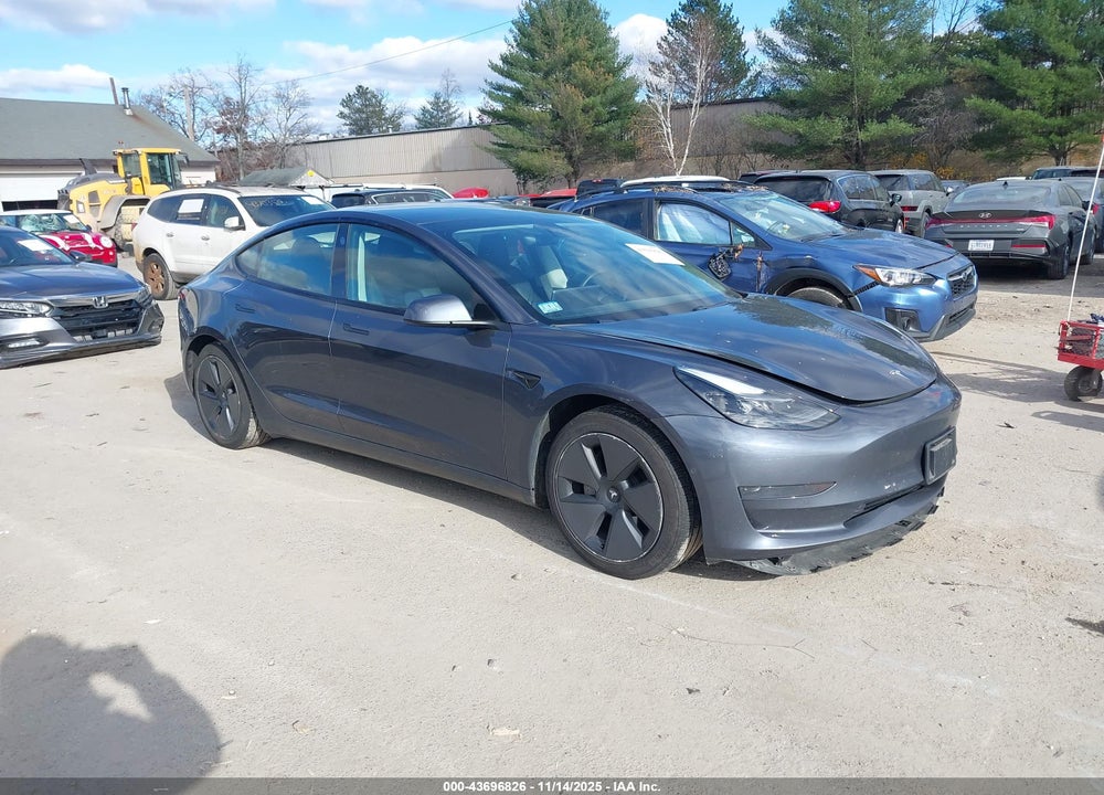 2021 TESLA MODEL 3 STANDARD RANGE PLUS REAR-WHEEL DRIVE VIN: 5YJ3E1EA8MF923288