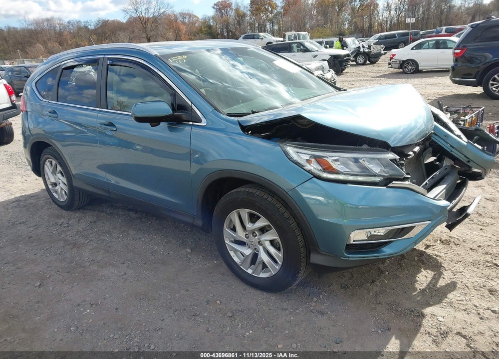 2015 HONDA CR-V EX-L VIN: 5J6RM4H72FL111137