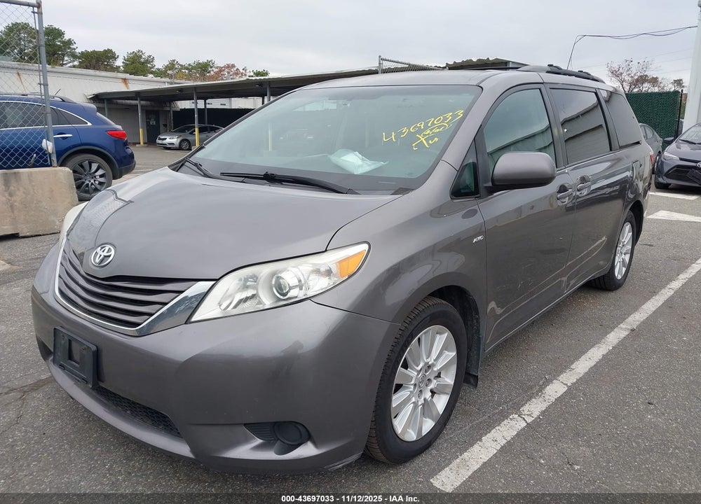 2016 TOYOTA SIENNA LE 7 PASSENGER VIN: 5TDJK3DC1GS144667