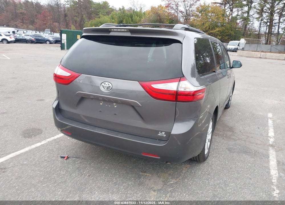 2016 TOYOTA SIENNA LE 7 PASSENGER VIN: 5TDJK3DC1GS144667