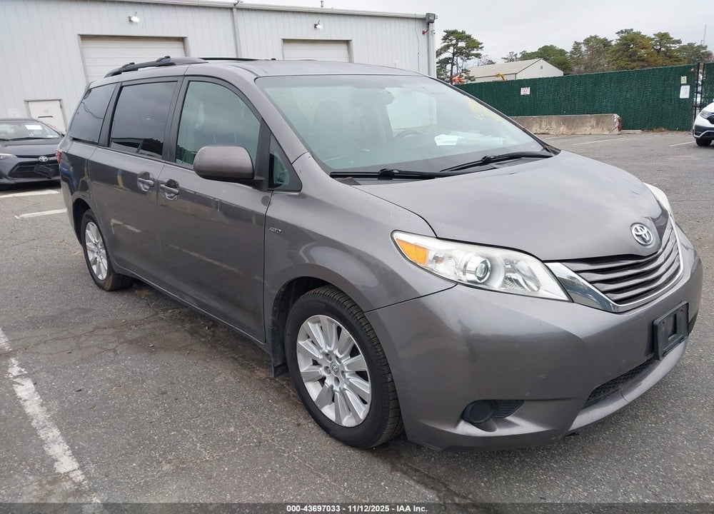 2016 TOYOTA SIENNA LE 7 PASSENGER VIN: 5TDJK3DC1GS144667