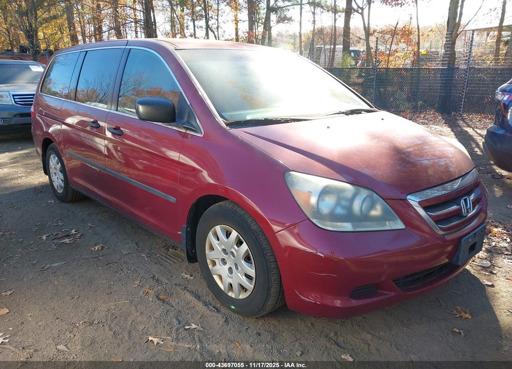 2006 HONDA ODYSSEY LX VIN: 5FNRL382X6B125846