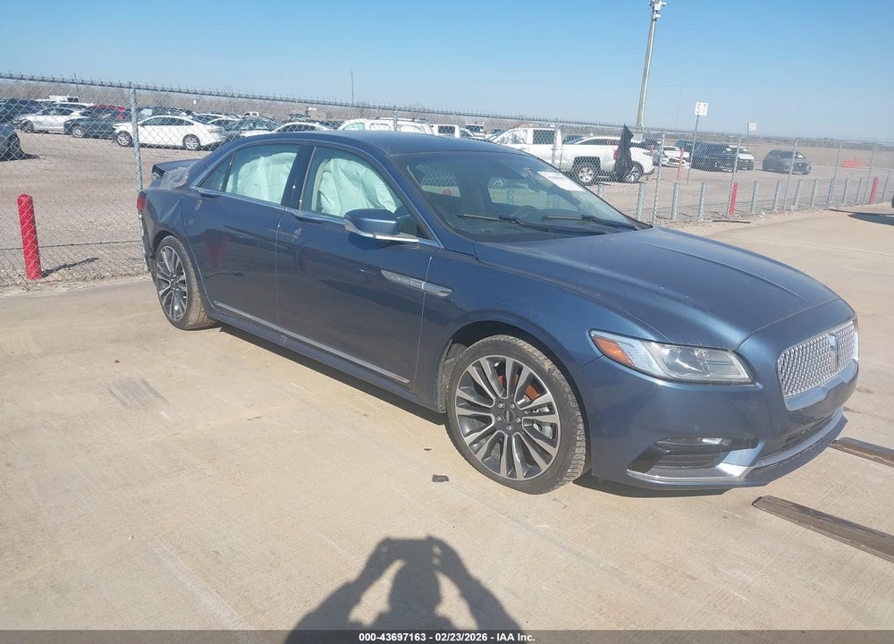 2018 LINCOLN CONTINENTAL RESERVE VIN: 1LN6L9RP2J5616661