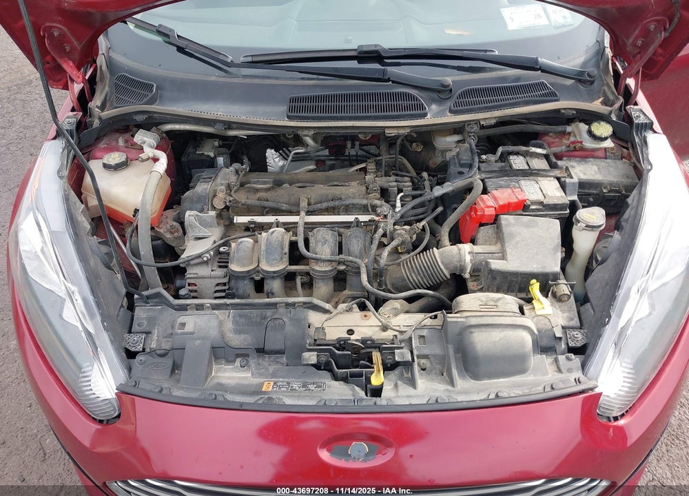 2017 FORD FIESTA VIN: 3FADP4BJ5HM150033