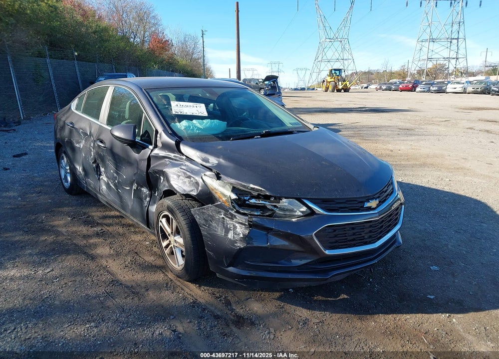2017 CHEVROLET CRUZE LT AUTO VIN: 1G1BE5SM4H7124694
