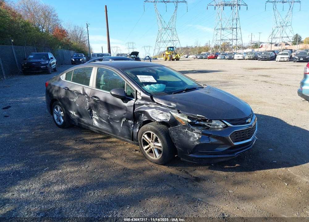 2017 CHEVROLET CRUZE LT AUTO VIN: 1G1BE5SM4H7124694