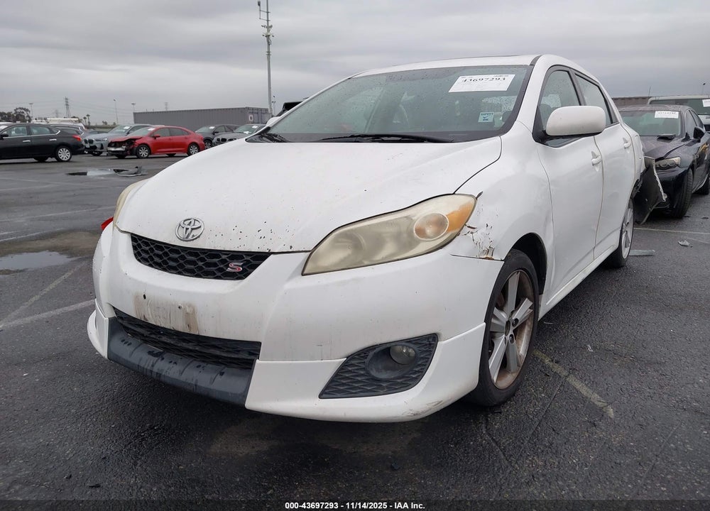 2009 TOYOTA MATRIX S VIN: 2T1KE40E49C011843