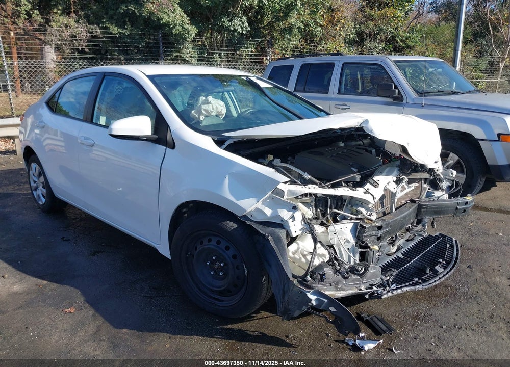 2014 TOYOTA COROLLA LE VIN: 2T1BURHE2EC035637